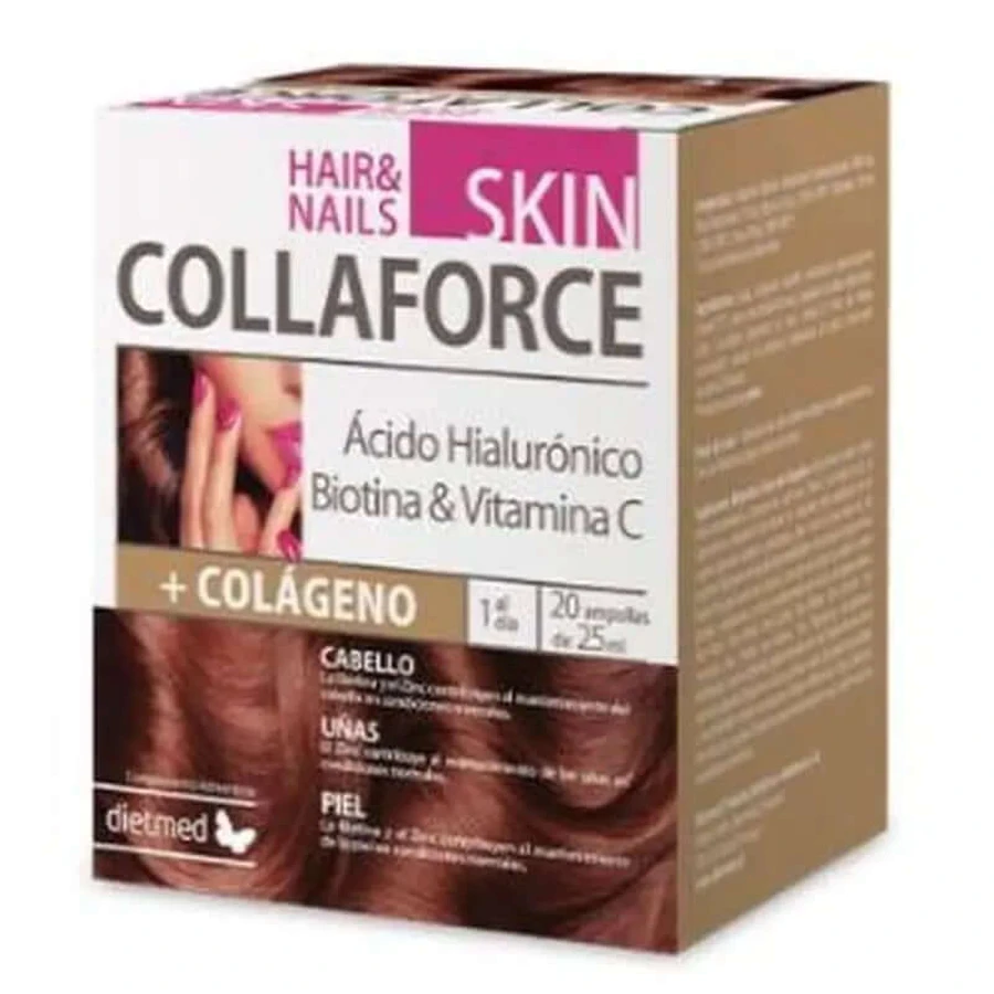 Dietmed Collaforce Piel Cabello y Uñas 20Amp.