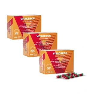 Vitacrecil Complex Forte, envase 3 x 90 cápsulas