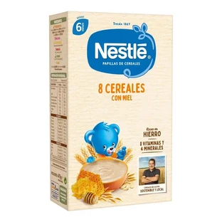 Nestlé Baby Food 8 Zboża z miodem , 475g