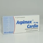 Aspimax Cardio, 75 mg, 40 maagsapresistente tabletten, Laropharm