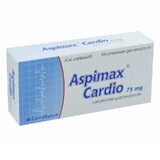 Aspimax Cardio, 75 mg, 40 magensaftresistente Tabletten, Laropharm