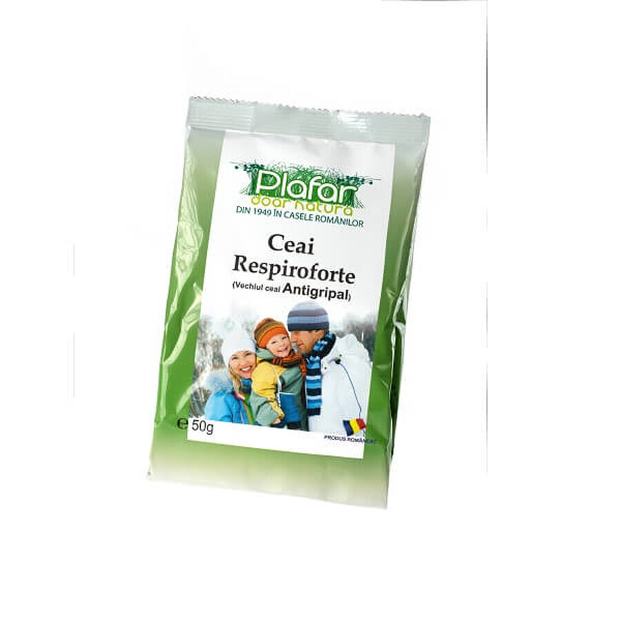 Ceai respiroforte (fost antigripal), 50 g, Plafar