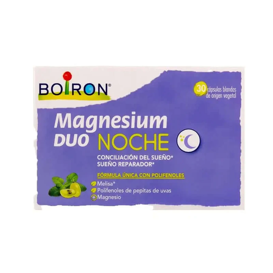 BOIRON Magnésium Duo Nuit, 30 gélules