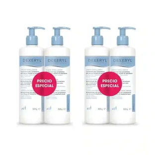 Dexeryl Kit Duo Crema Emoliente, 4X500 Gr