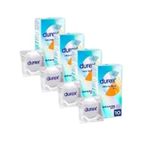 Durex Invisible Xl Ultra Thin, 10 Kondome Größe Xl, 4er-Pack