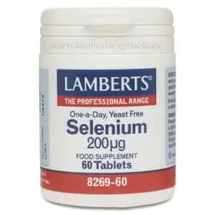 Lamberts Selenium 200 mg (sous forme de séléno-L-méthionine) 60 Comp.