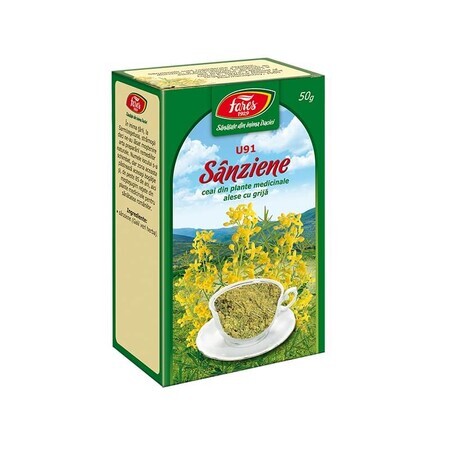 Ceai Sânziene iarbă, U91, 50 g, Fares