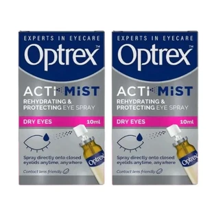 Optrex Actimist Spray pentru ochi uscați și obosiți, 2x10 ml