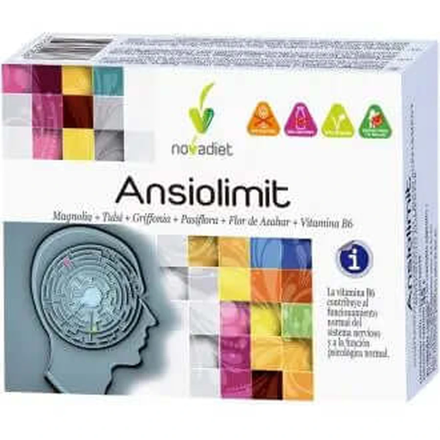 Novadiet Ansiolimit, 60 kapsułek: ceny i cechy