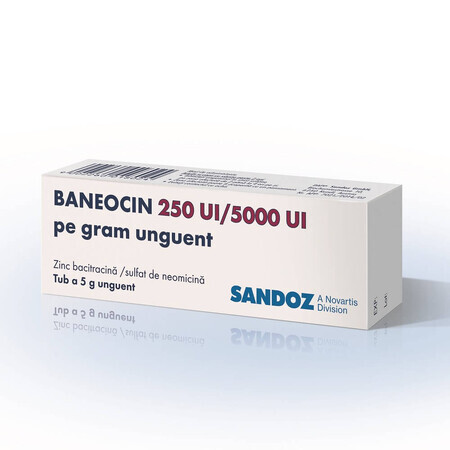 Baneocin-Salbe, 5g, Sandoz