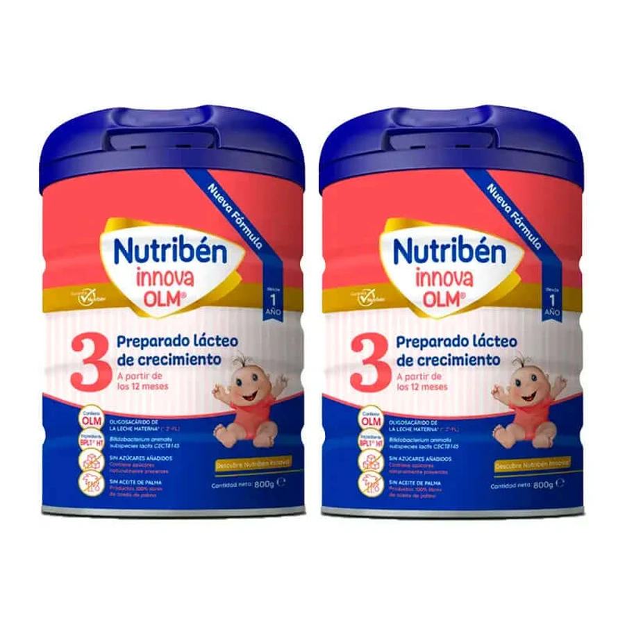 Nutribén Innova 3 Growing milk, 2 X 800 grams