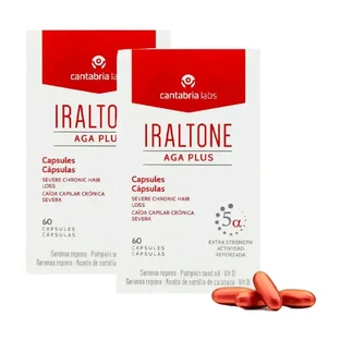 Iraltone Aga Plus, Packung mit 2 x 60 Kapseln