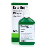 Betadine Lösung, 120 ml, Egis Pharmaceutical