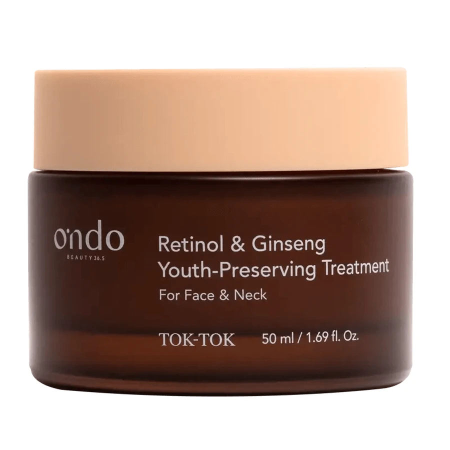 Ondo Beauty 36.5 Retinol & Ginseng Jugend bewahrende Behandlung 50 ml