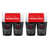 Vichy Homme Extreme Control Deodorant 72h Deodorant Roll-On Set 4x50ml