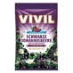 Zuckerfreies Bonbon mit schwarzer Johannisbeere und Vitamin C, 60 g, Vivil