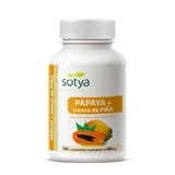 Sotya Papaya + Piña tallo 600 Mg, 100 comprimidos