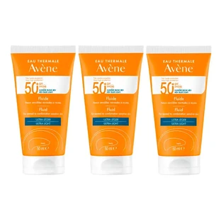 Avene Fluido Solar Spf50+, 3 x 50 ml