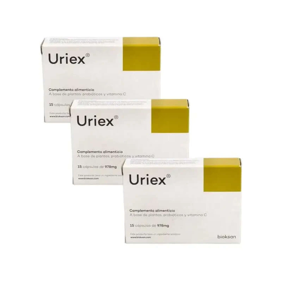 Pack Uriex 3 x 15 cápsulas
