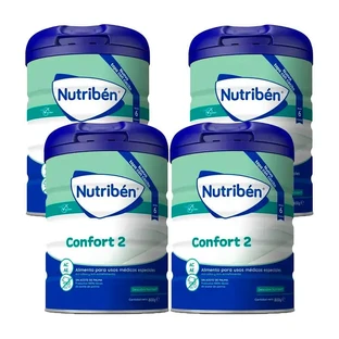 Nutribén Confort 2 Follow-on milk, 4 x 800g