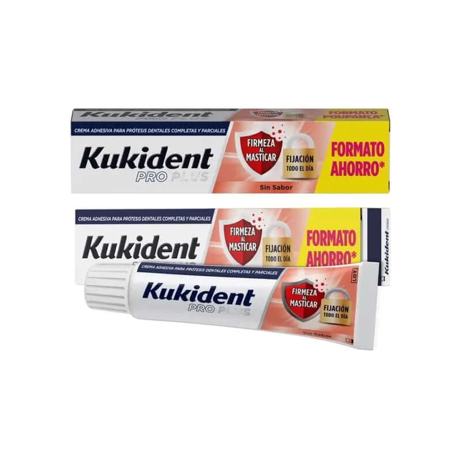Kukident Duplo Pro Plus Masticable Firmeza, 2 X 57 Gr