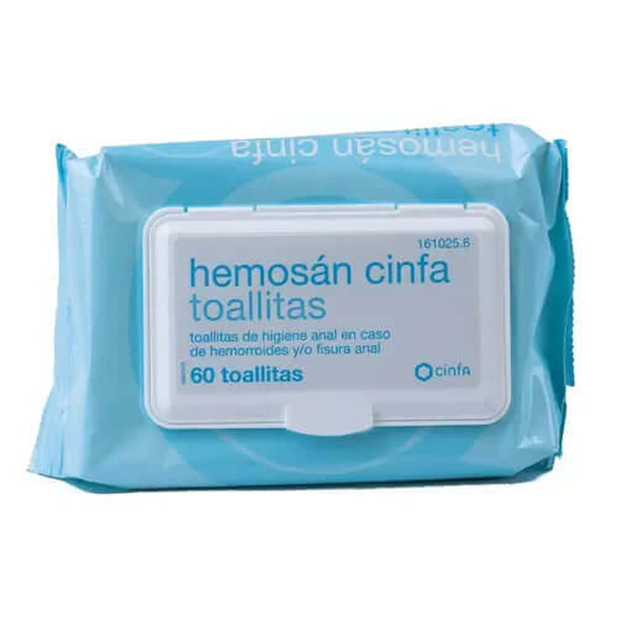 Cinfa Hemosan Wischtücher 60 Stück