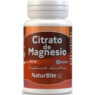 Citrato de magnesio Naturbite 60 comprimidos