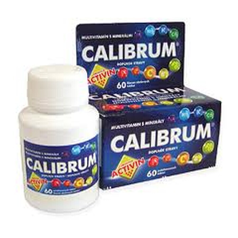 Calibrum Activin, 60 comprimate filmate, Zentiva