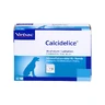 VIRBAC Calcidelice, XS-XL, suplement układu kostno-stawowego dla młodszych psów, blister, 30 tabletek