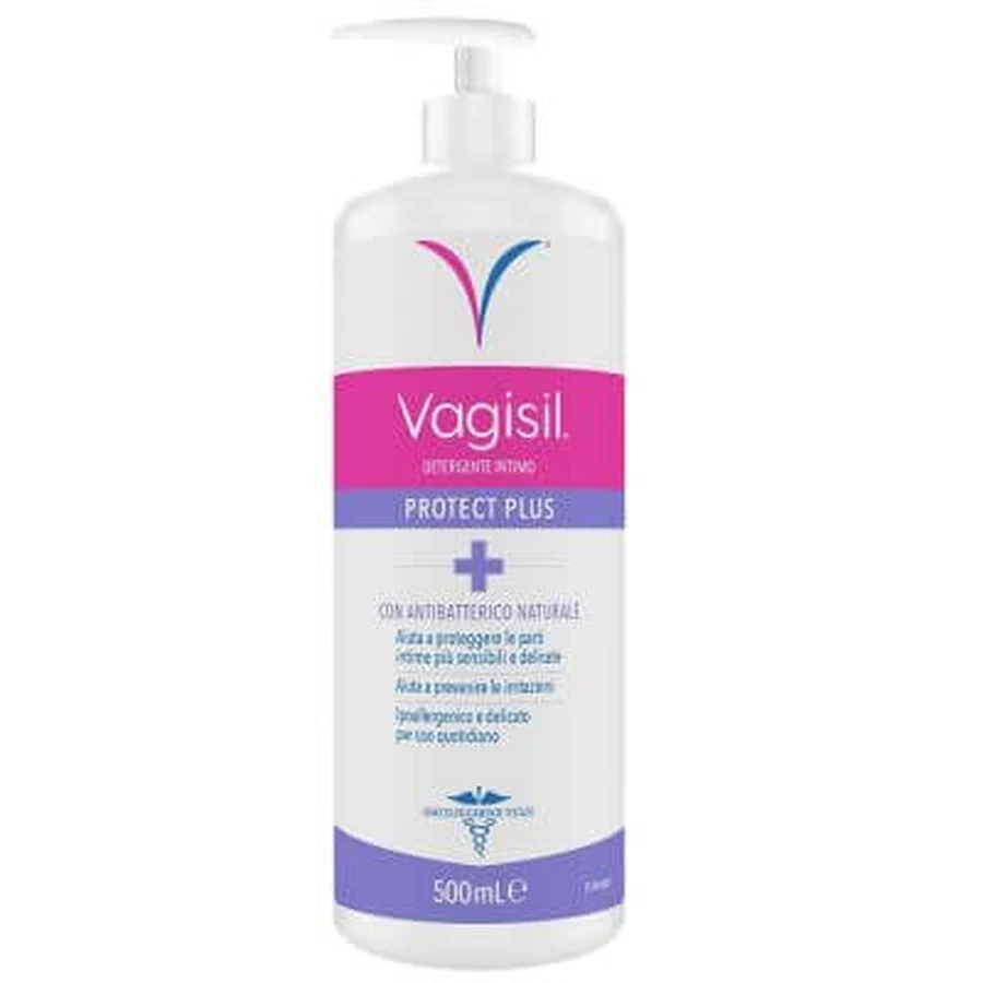 Vagisil protect plus wasmiddel 500 ml