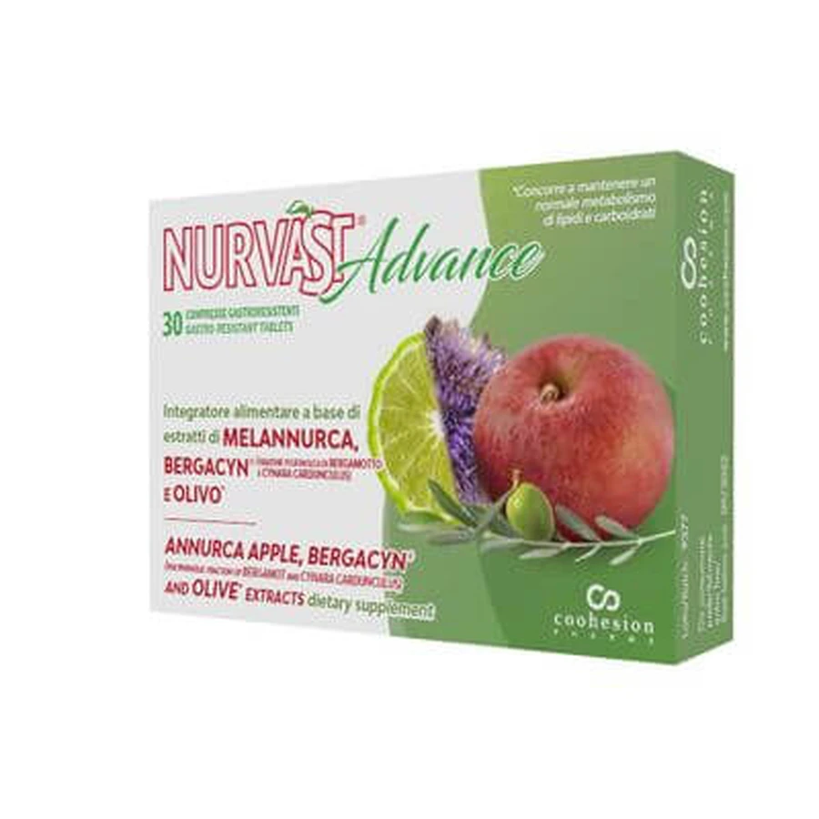 Nurvast advance 30 comprimidos gastrorresistentes