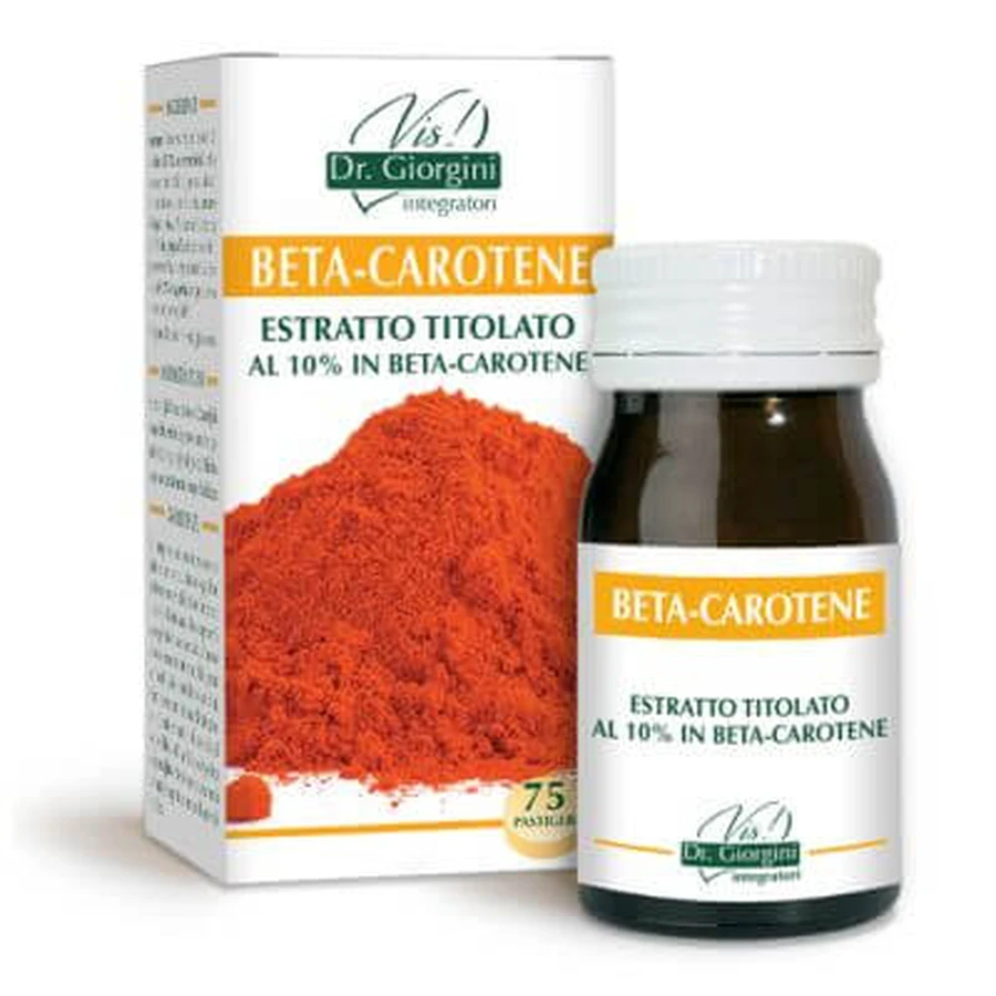 Beta-Carotin titrierter Extrakt 75 Tabletten
