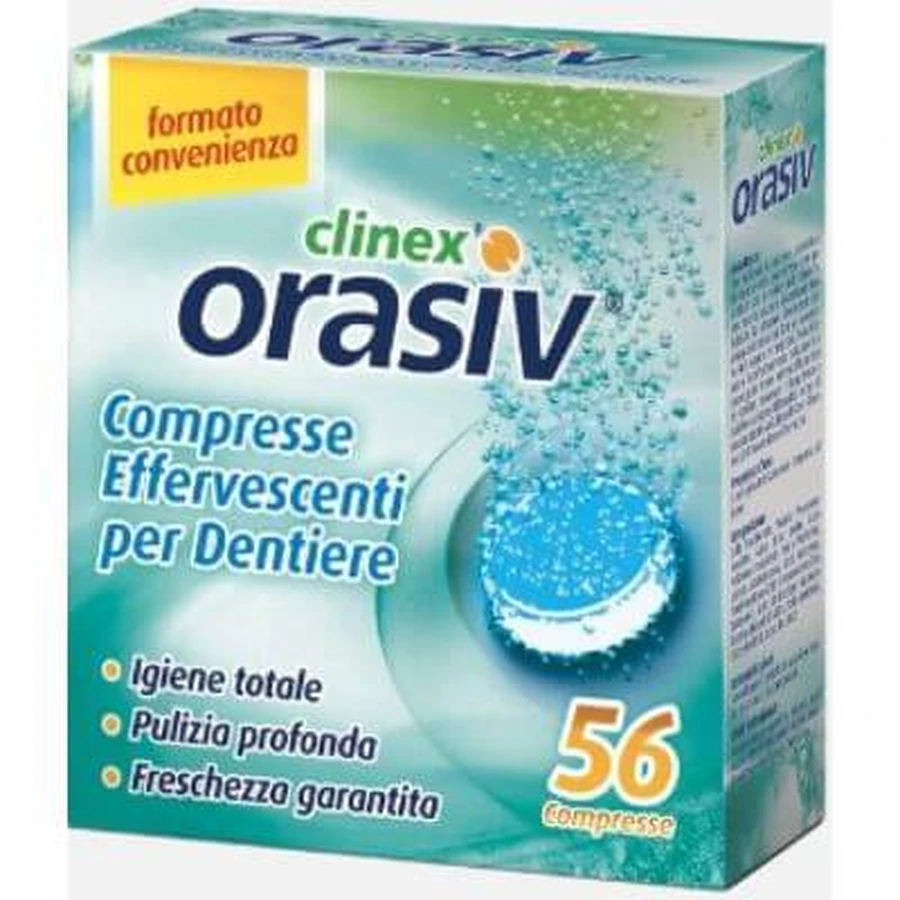 Orasiv clinex 56 comprimés effervescents