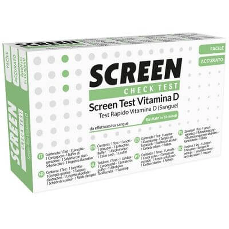 Screen snelle 25-hydroxyvitamine d priktest 1 stuk