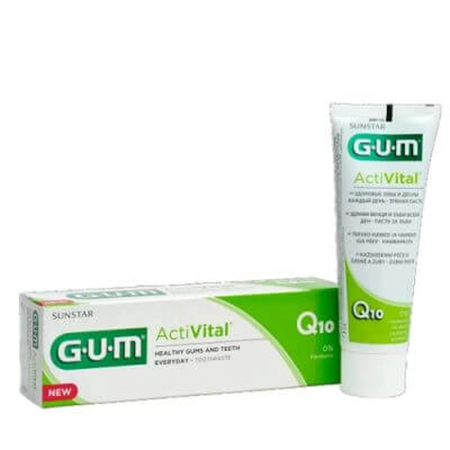Toothpaste gel Gum activital 75 ml
