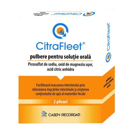CitraFleet, 2 zakjes, Casen Recordati