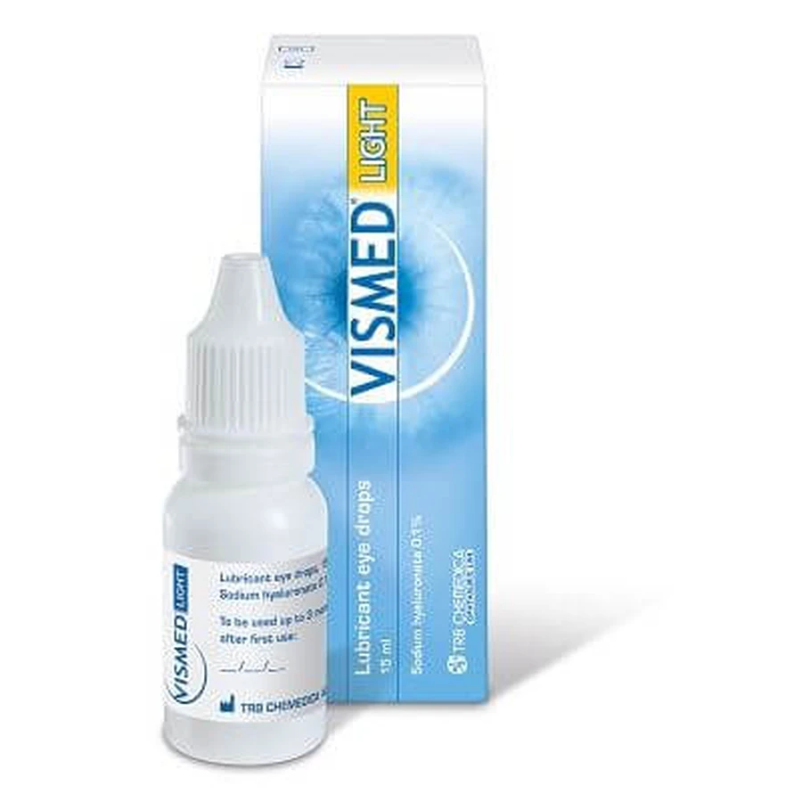 Vismed light Augentropfen Flasche 15 ml