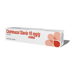 Clotrimazole cream 1%, 20 g, Slavia