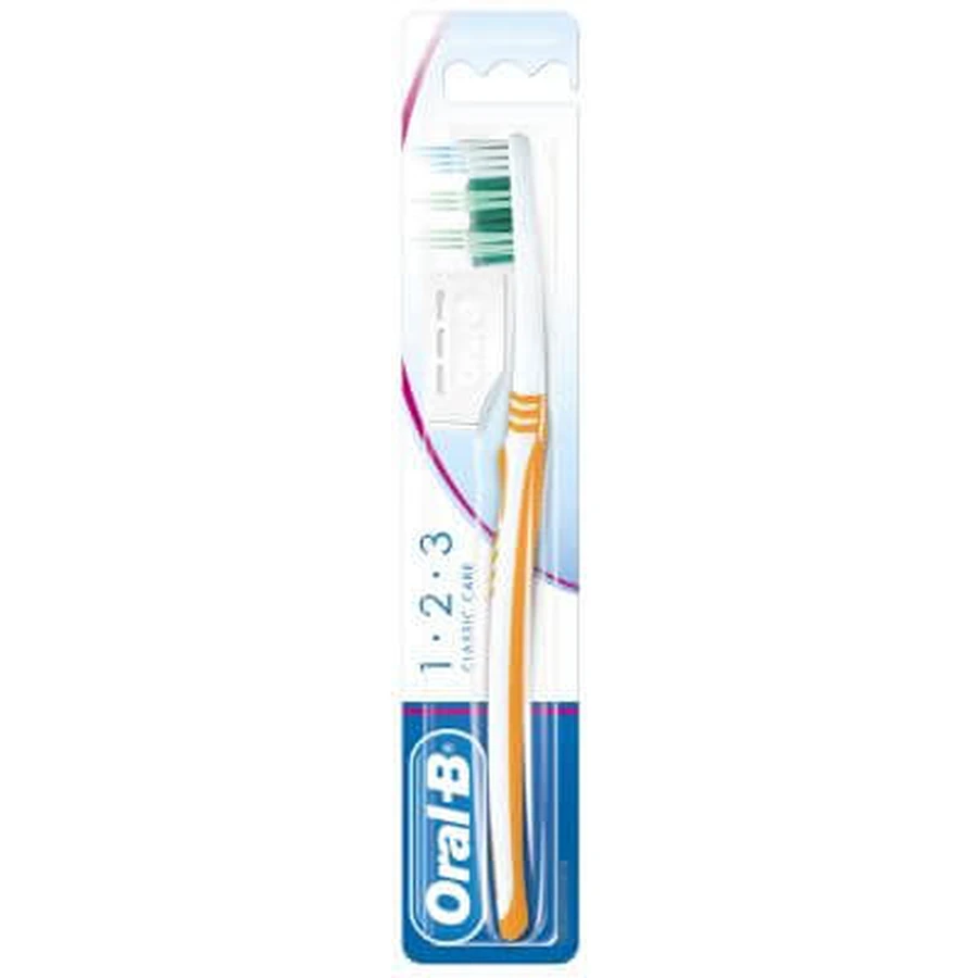 Cepillo de dientes manual Oralb 123 classic