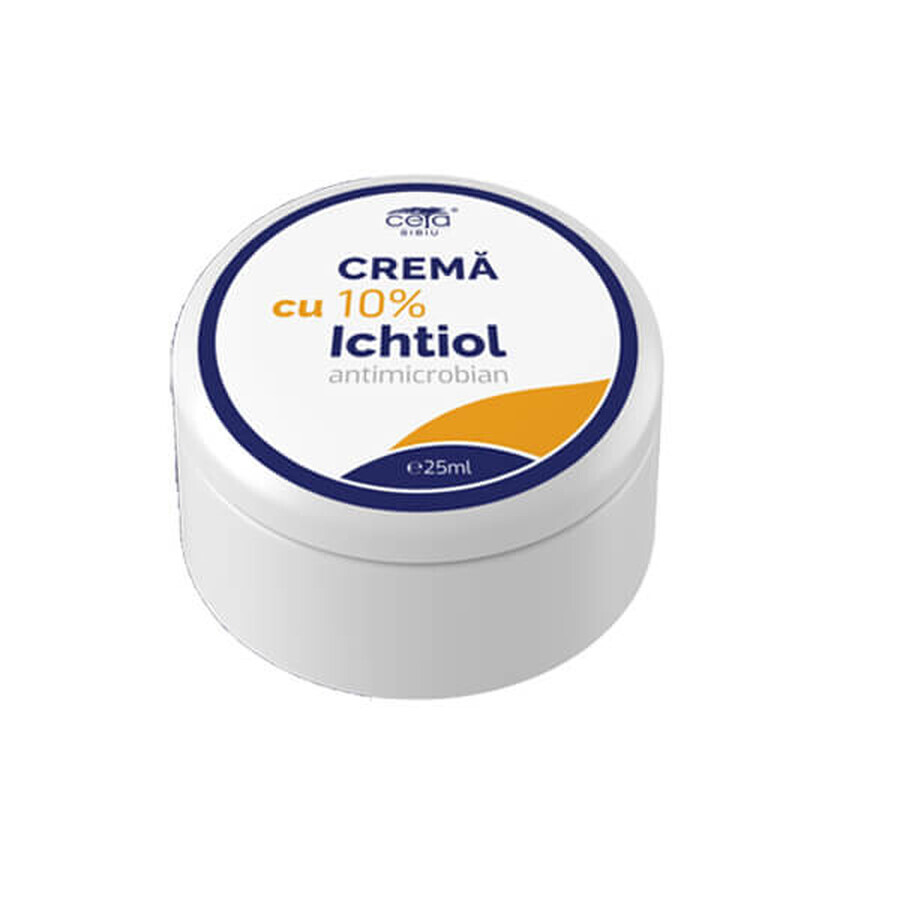 10% Ichthyol-Creme, 25 ml, Ceta Sibiu