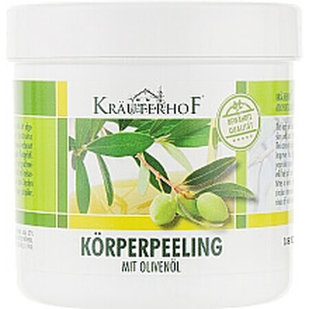 Crema de corp exfolianta cu Ulei de Maces, 400 g, Krauterhof