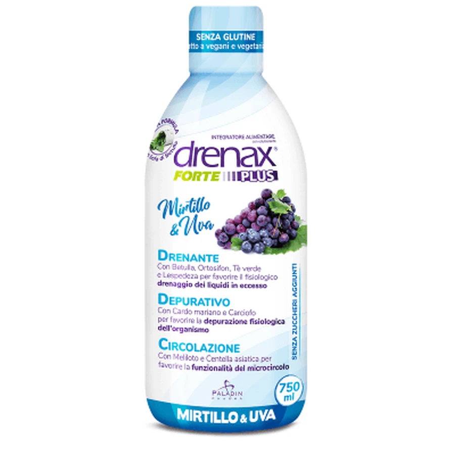 Drenax forte plus original mit Preiselbeeren und Weintrauben 750 ml