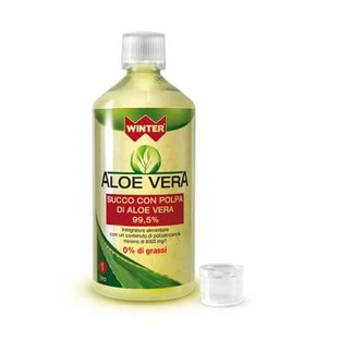Winter-Aloe-Vera-Saft und Fruchtfleisch 1 Liter