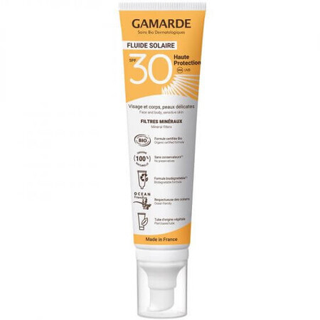 Crema protectie solara cu SPF30, 100 ml, Gamarde