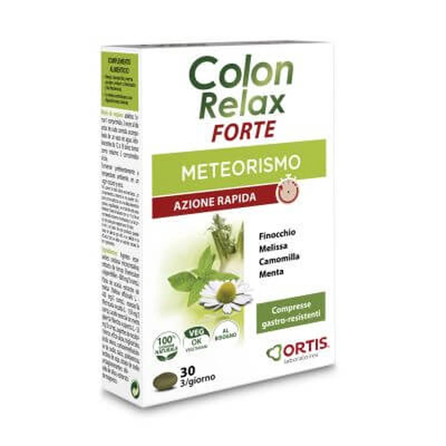 Colon relax forte 30 comprimidos