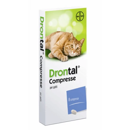 Drontal, 8 Tabletten für Katzen