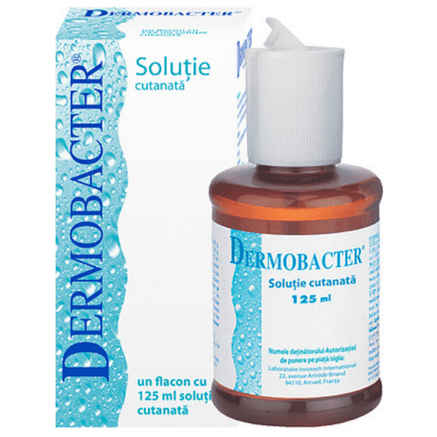 Dermobacter solutie cutanata, 125 ml, Innotech