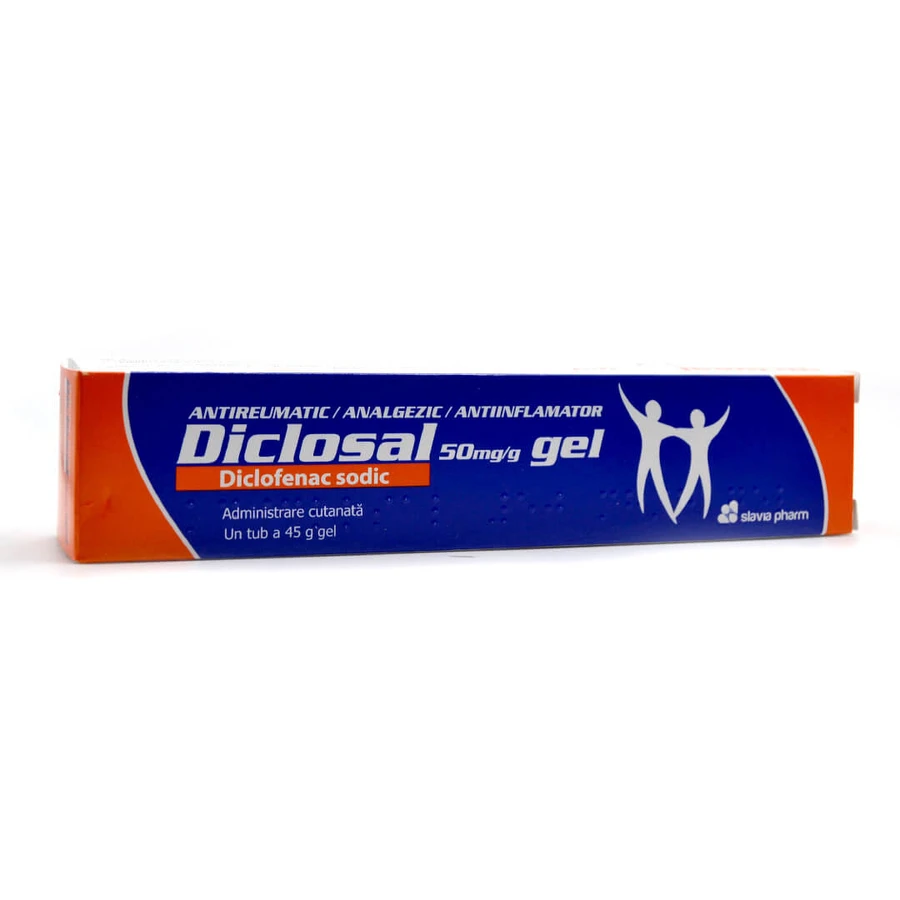 Diclosal Gel, 50 mg/g, 45 g, Slavia Pharm 