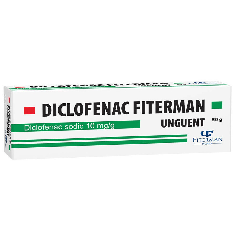 Diclofenac-Salbe 10 mg/g, 50 g, Fiterman