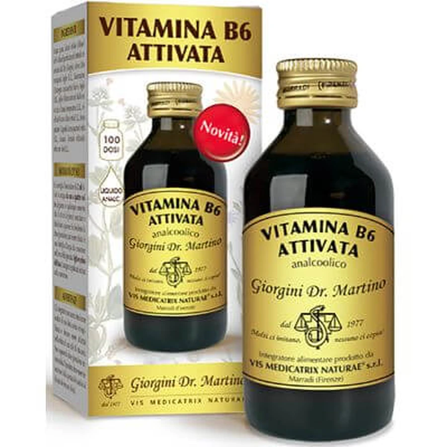 Witamina b6 aktywowana płyn bezalkoholowy 100 ml: ceny i cechy
